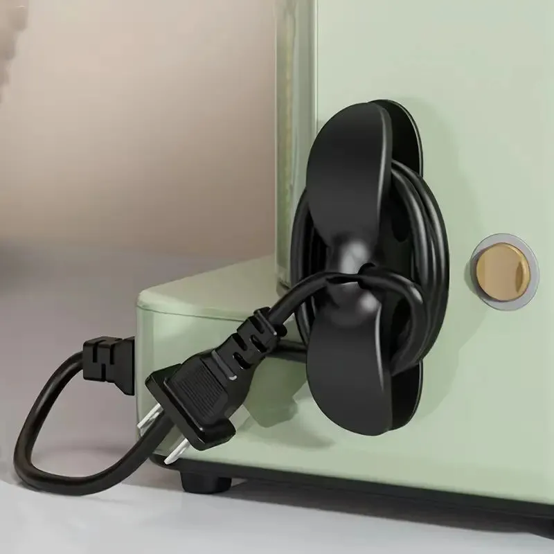2-Piece: Wire Cord Organizer Holder