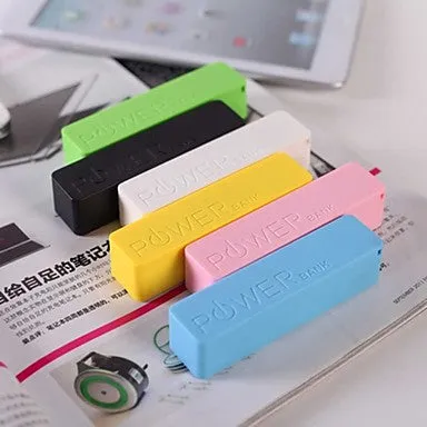 2600mAh Mini Portable Power Bank external battery for iphone 6/6 plus/5/5S/Samsung S4/S5/Note2