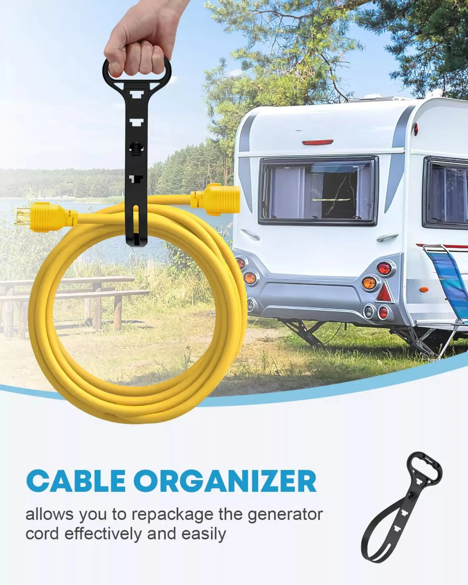 30 Amp Generator Cord, 50 ft