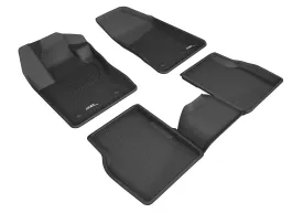 3D MAXpider Floor Mats Jeep Compass (17-24) All-Weather Kagu Series - Front or Second Row