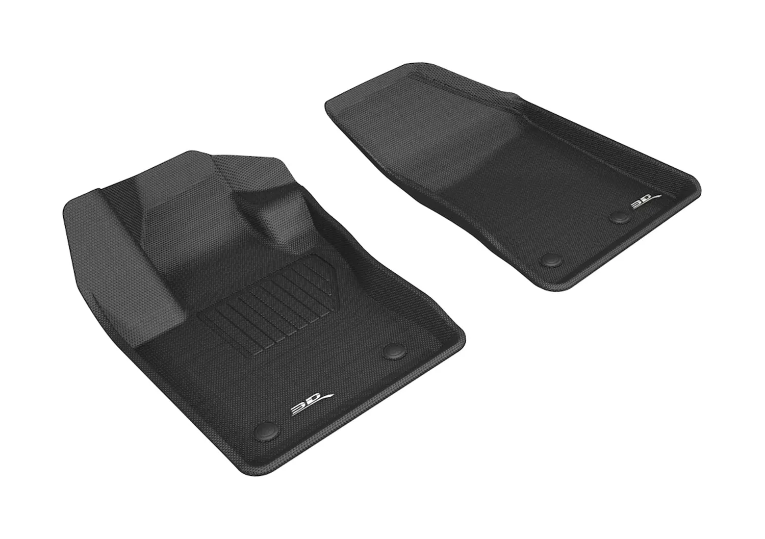 3D MAXpider Floor Mats Jeep Compass (17-24) All-Weather Kagu Series - Front or Second Row