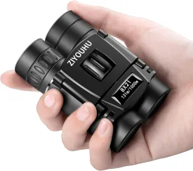 8x21 Binoculars Small Compact Light Binoculars, Suitable for Adults and Children Bird Watching Travel Sightseeing, Waterproof Lightweight Small Binoculars, with Clear Low-Light Vision