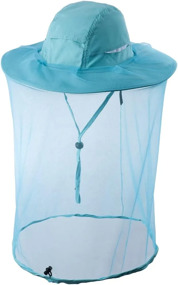Bee Keeper Beekeeping Veil Hat face Covering Costume Fly Hornet Insect Bug Mosquito mesh Cap
