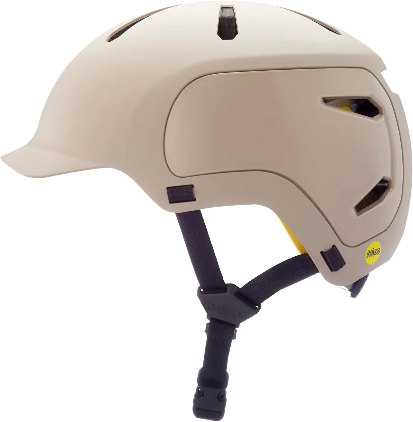 Bern Watts 2.0 Adult Bicycle Helmet, Brim Style, Multisport Certified, MIPS Rotational Impact Protection, Compass Dial-Adjusted Fit, for Biking, Skating, Boarding