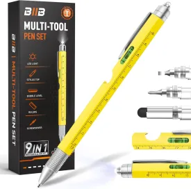 BIIB Fathers Day Dad Gifts for Dad Husband, 9 in 1 Multitool Pen, Mens Gifts for Dad Gift for Fathers Day, Personalized Father's Day Gift Ideas, Anniversary Birthday Graduation Gifts for Men