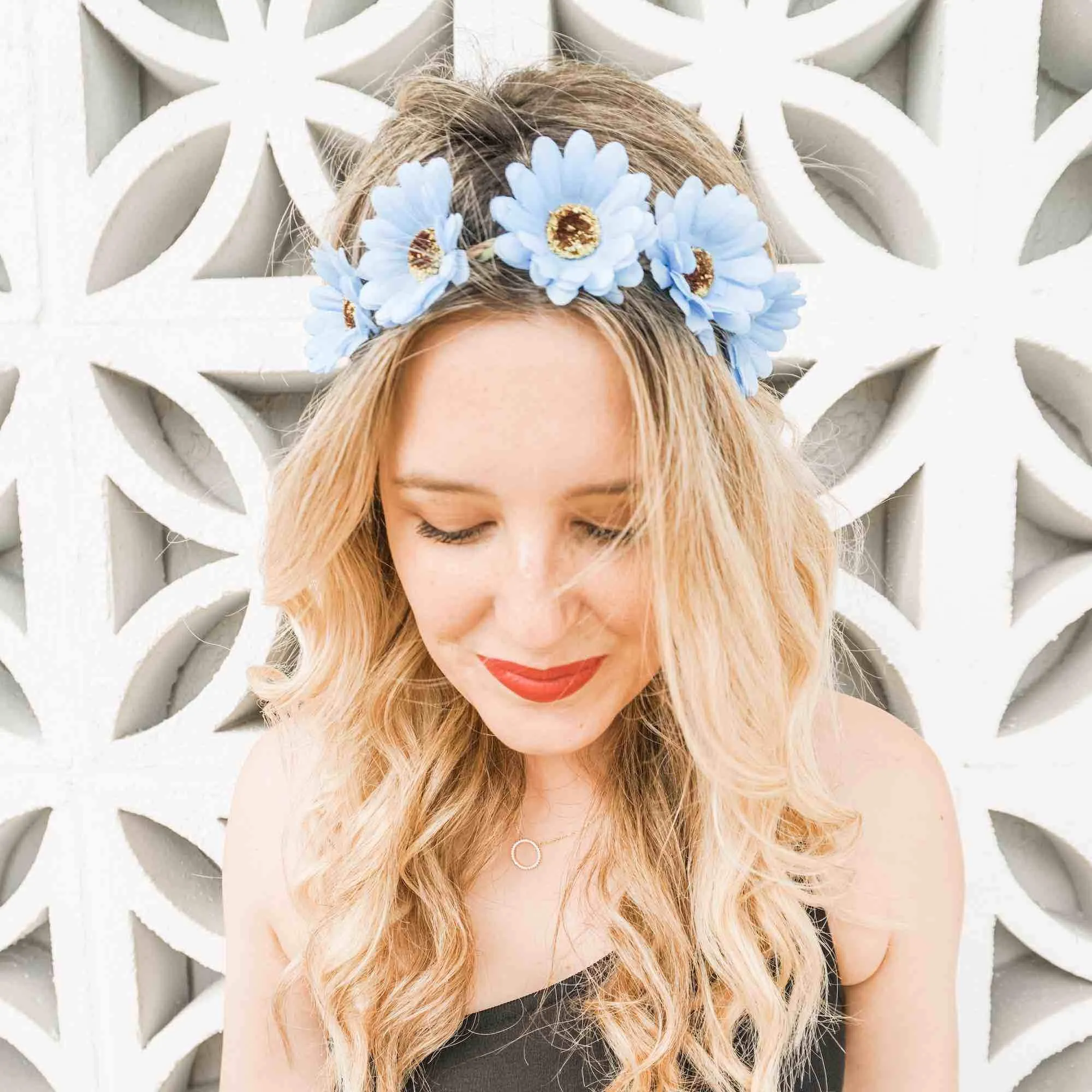 Boho Daisy Flower Crown