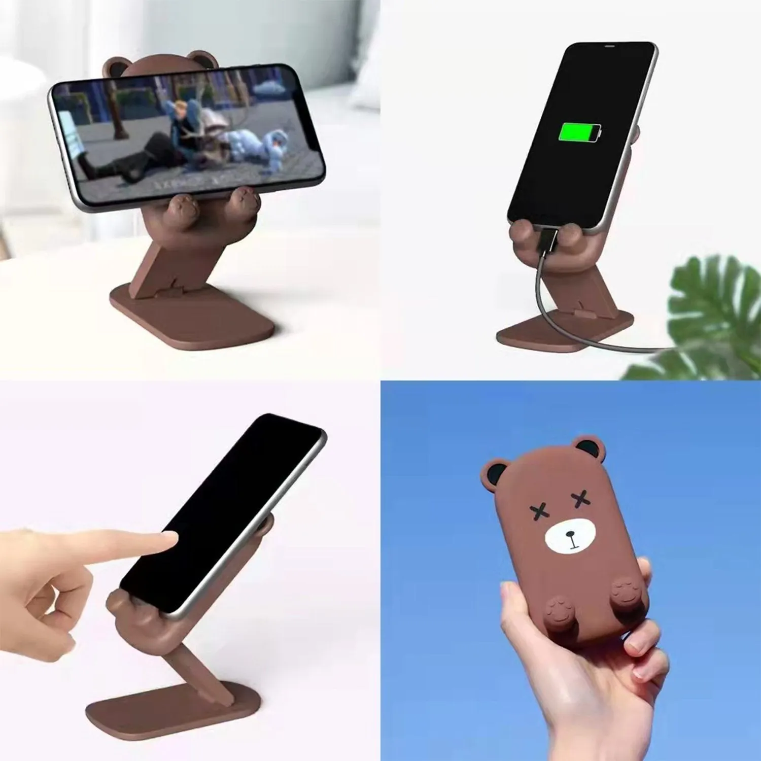 Cartoon Design Multi-Angle Adjustable Mobile Stand