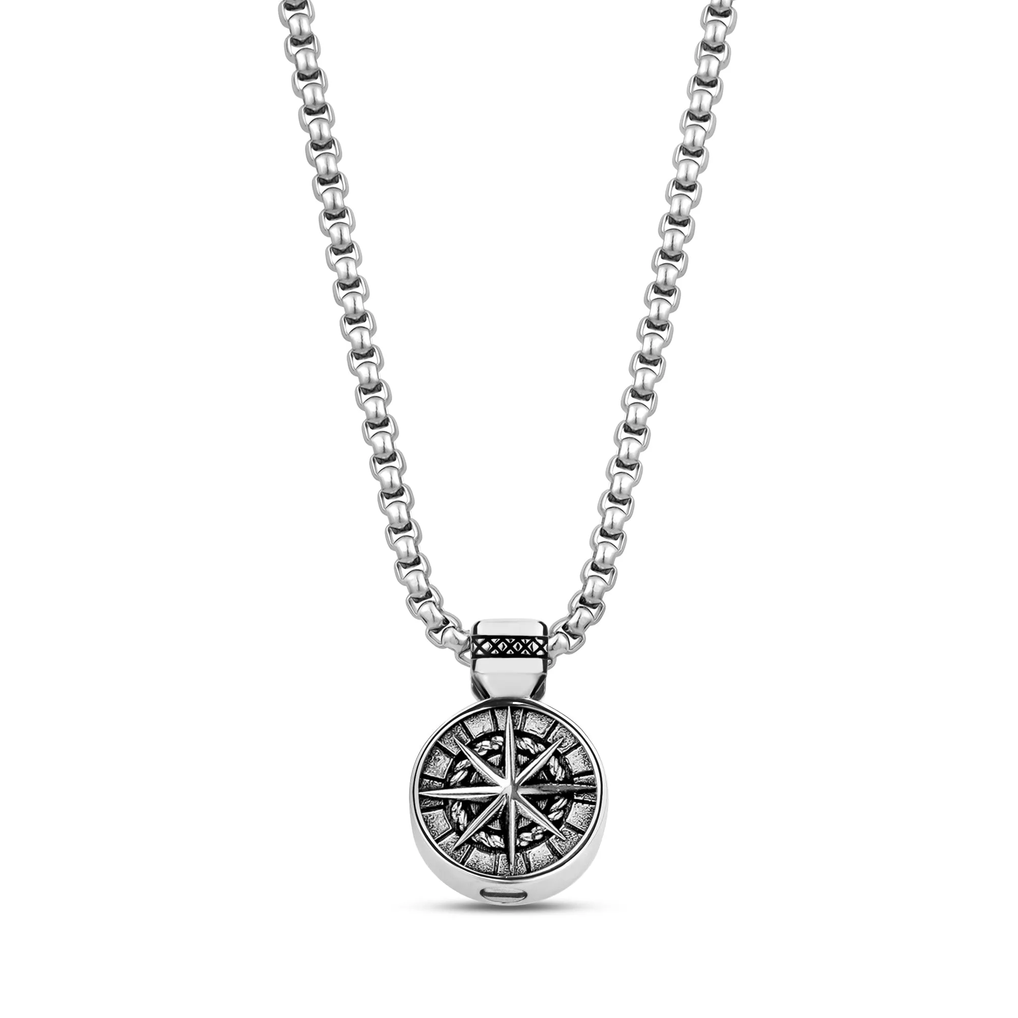 Compass Urn Pendant
