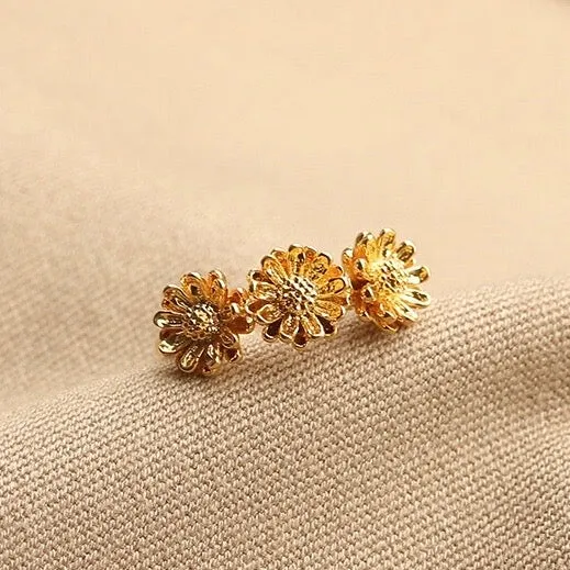 Daisy Flower Crown Open Ring