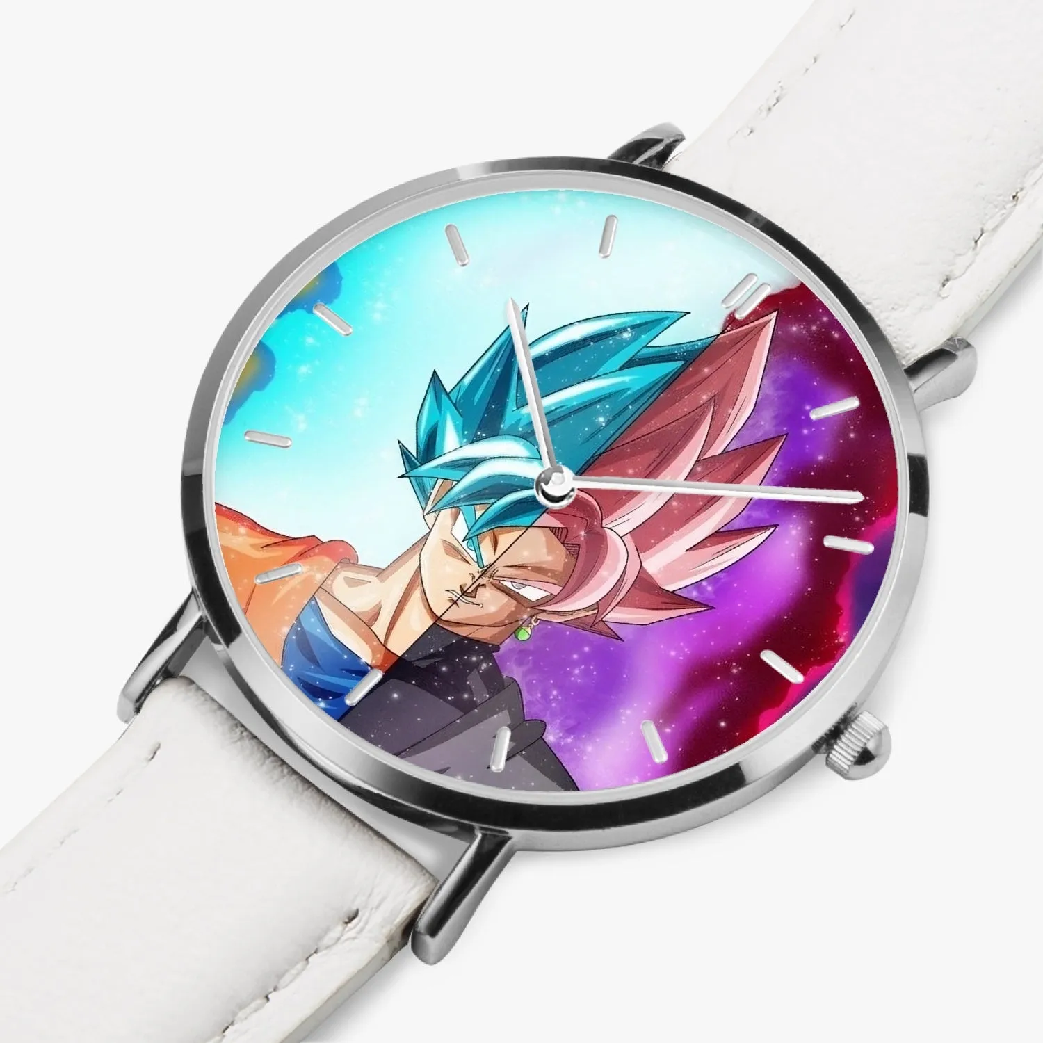 DBZ-Store Epic Black Rose Super Saiyan Portraits Watch