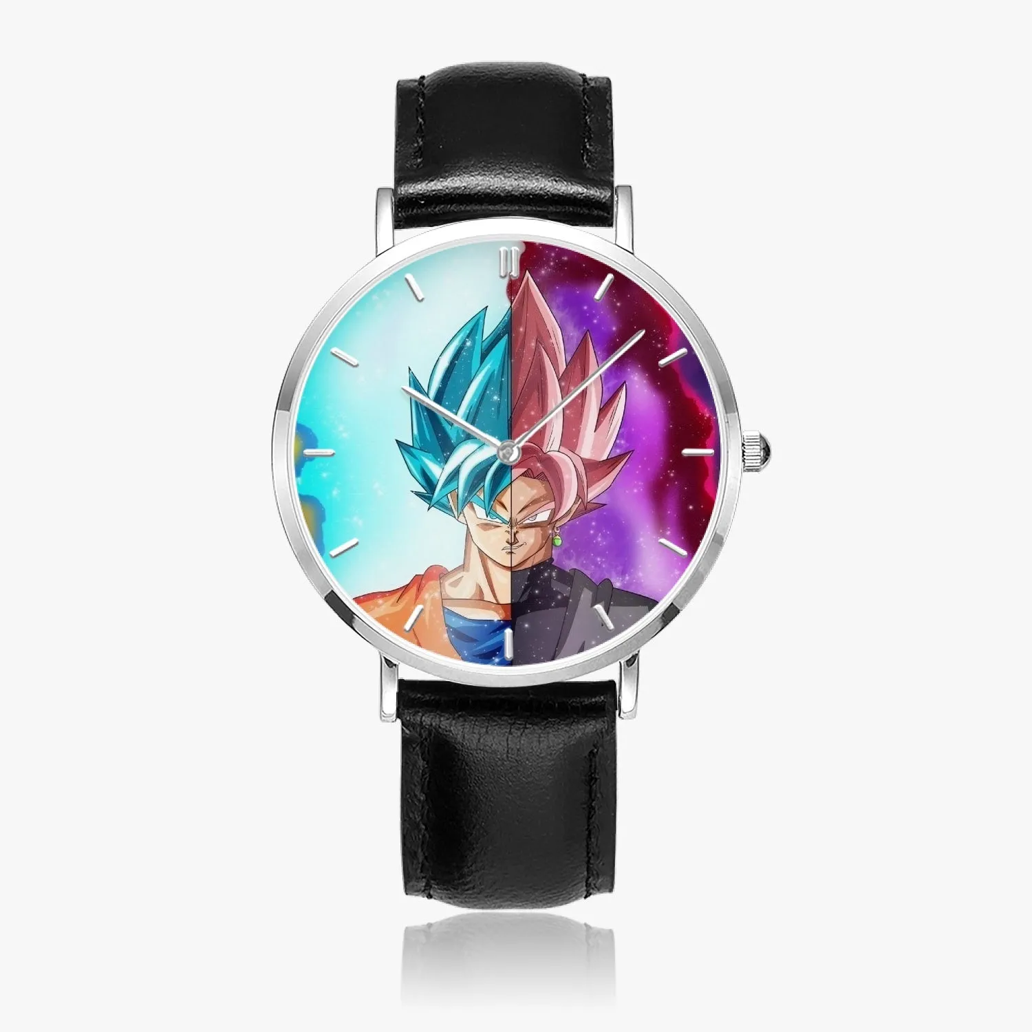 DBZ-Store Epic Black Rose Super Saiyan Portraits Watch