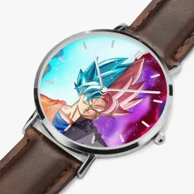 DBZ-Store Epic Black Rose Super Saiyan Portraits Watch