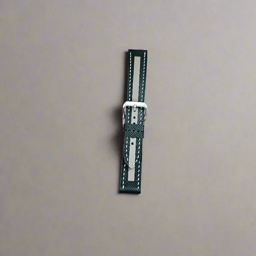 Fullgrain slim leather watch straps