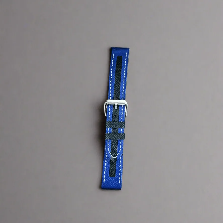 Fullgrain slim leather watch straps