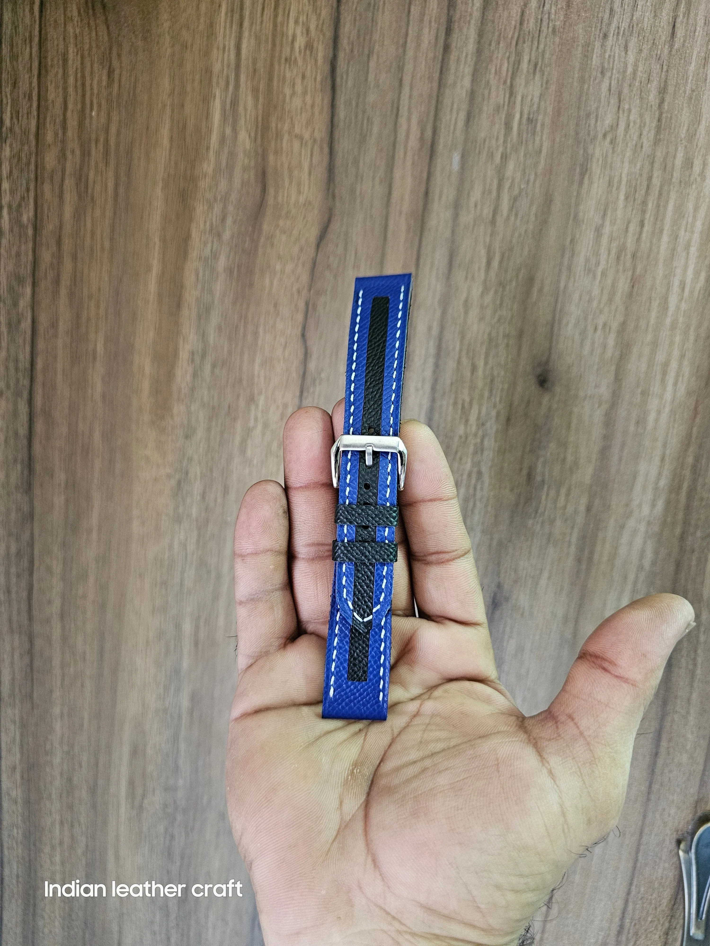 Fullgrain slim leather watch straps