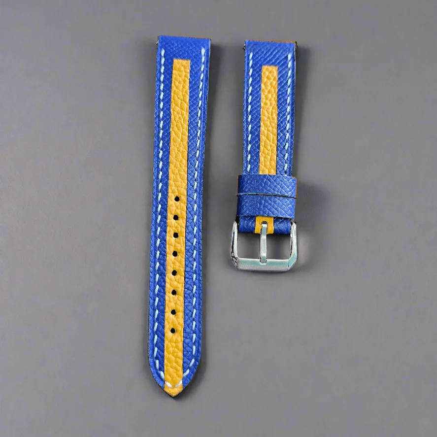 Fullgrain slim leather watch straps