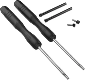 hengkang Compatible with Amazfit T-Rex Smart Watch Screw Accessory, 2PCS Stainless Steel Replacement Screws with 2PCS Screwdrivers Removal Tool