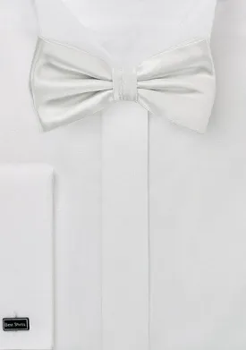Ivory Solid Bowtie