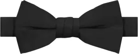 Jacob Alexander Boy's Kids Pretied Banded Adjustable Solid Color Bowtie