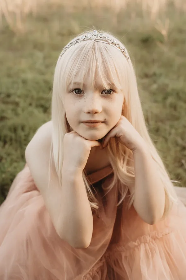 Junie Champagne Girls Dress