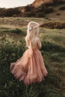 Junie Champagne Girls Dress
