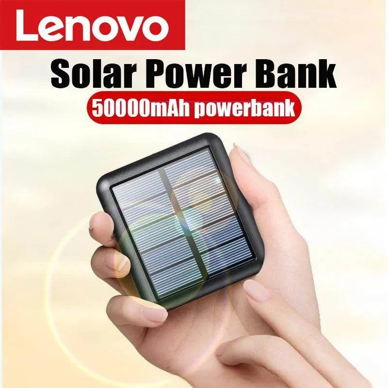 Lenovo 50000mAh Solar Power Bank