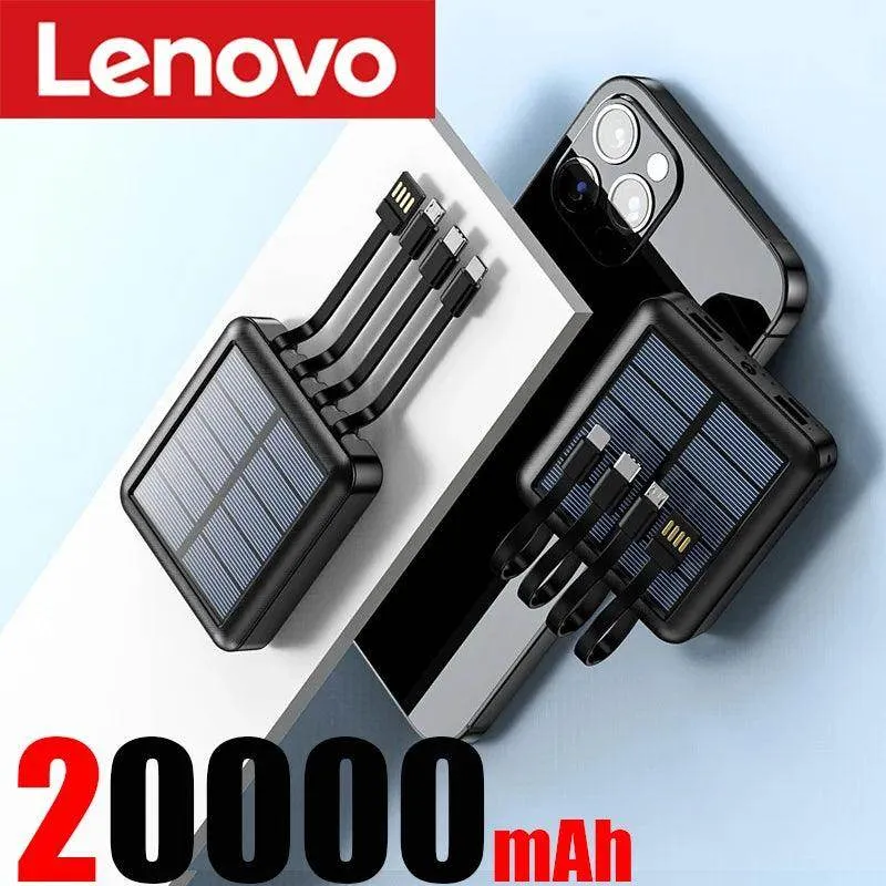 Lenovo 50000mAh Solar Power Bank