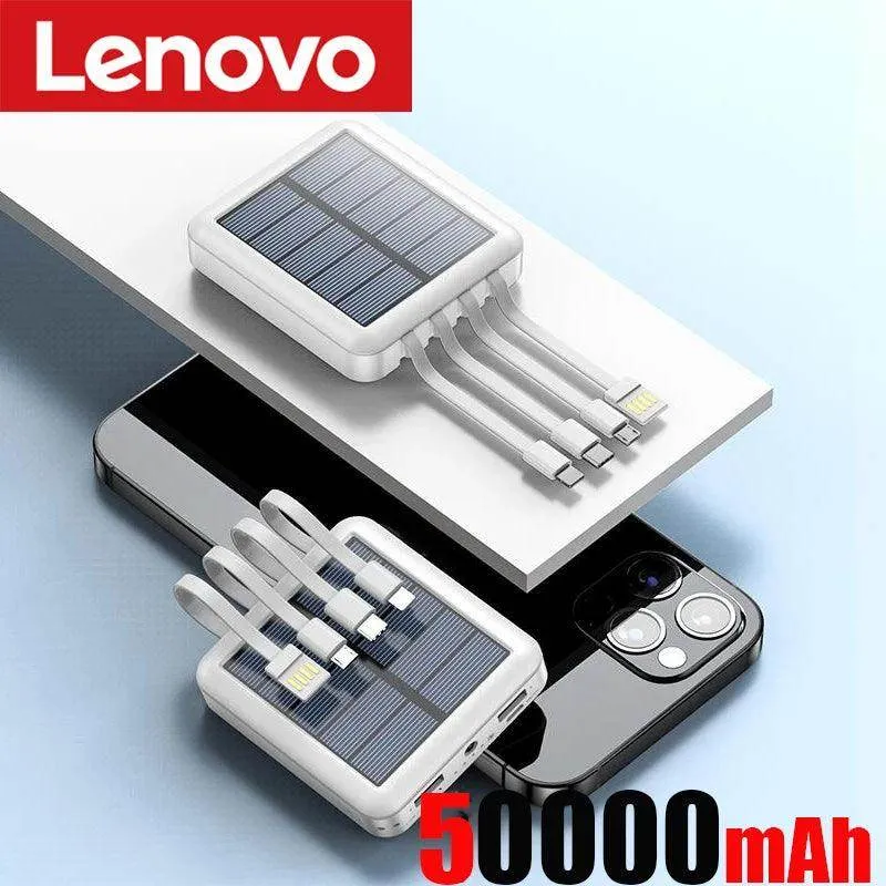 Lenovo 50000mAh Solar Power Bank