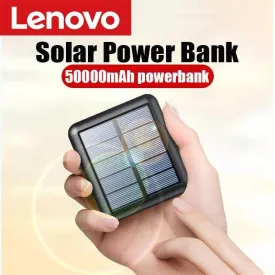 Lenovo 50000mAh Solar Power Bank