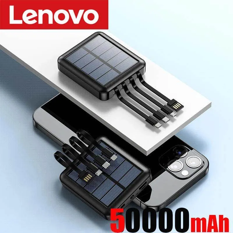 Lenovo 50000mAh Solar Power Bank