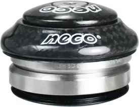 NECO Carbon Full Integrated 1-1/8" Threadless Headset 8.5mm Top Cone, Black, NC2872