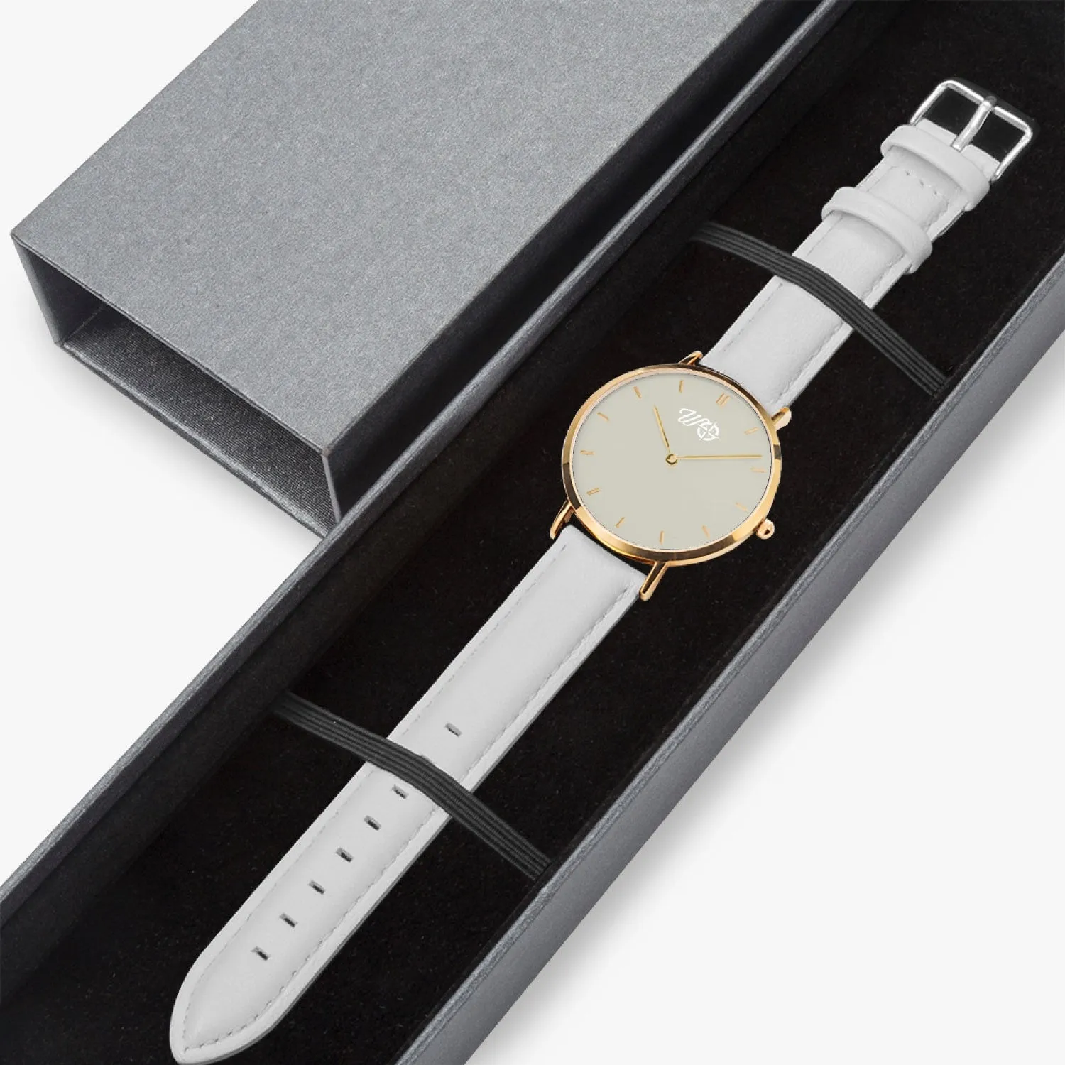 Pacific Sand Leather Strap Watch