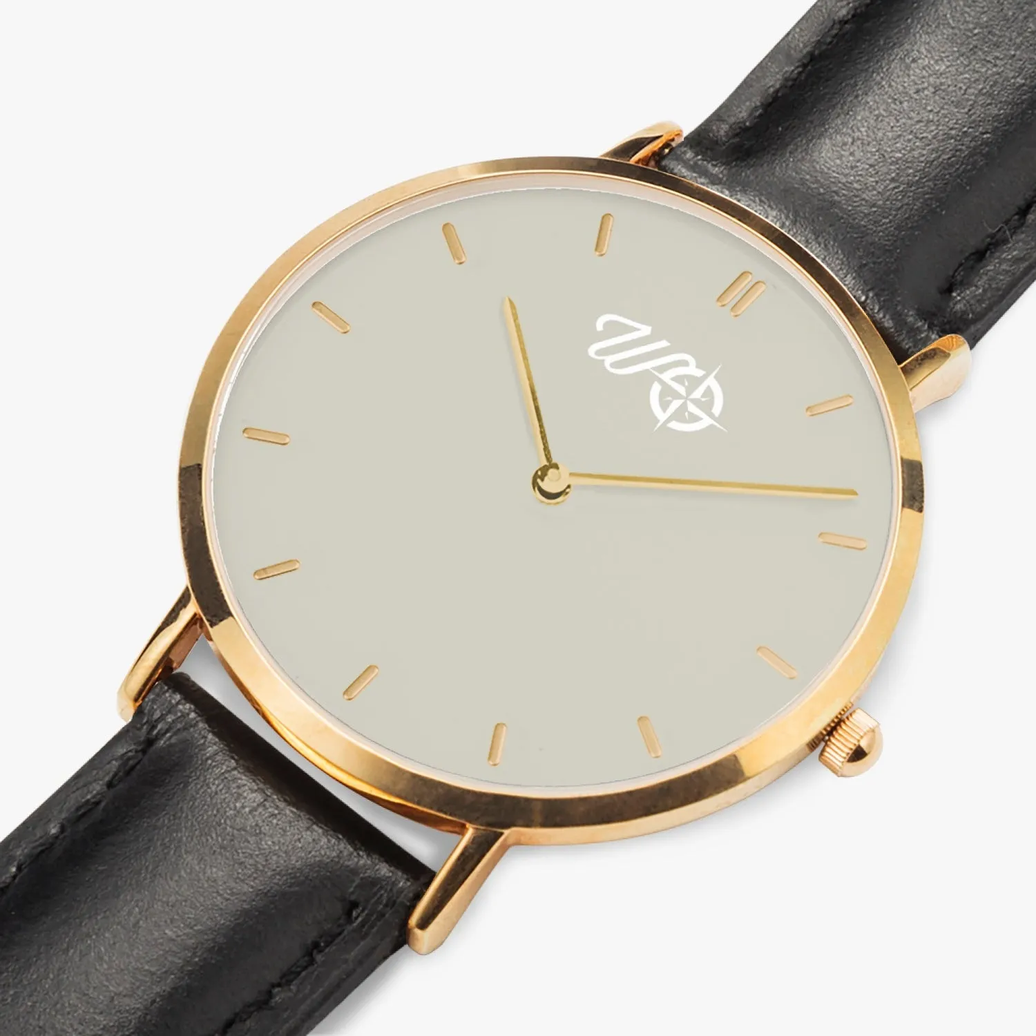 Pacific Sand Leather Strap Watch