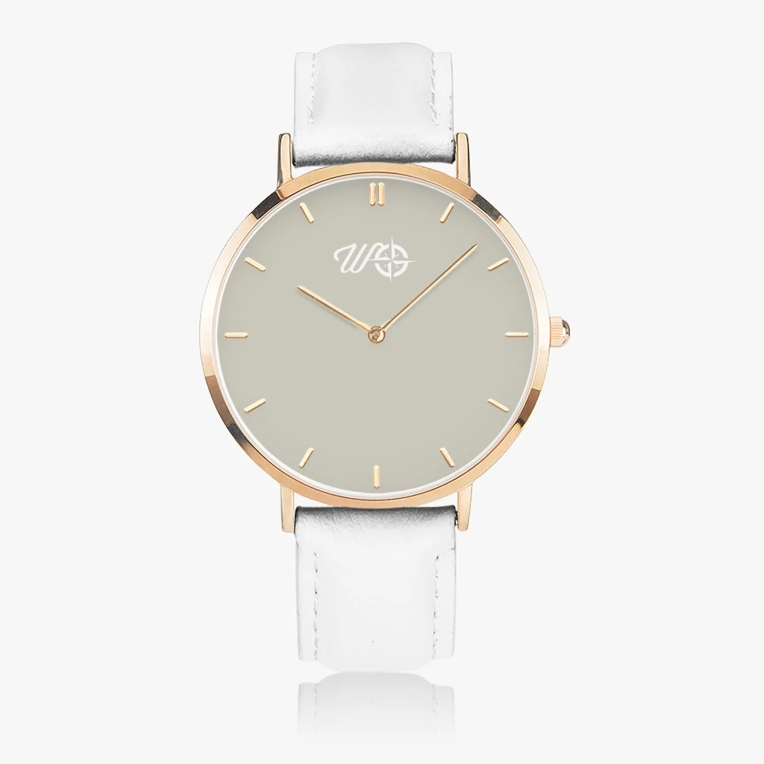 Pacific Sand Leather Strap Watch