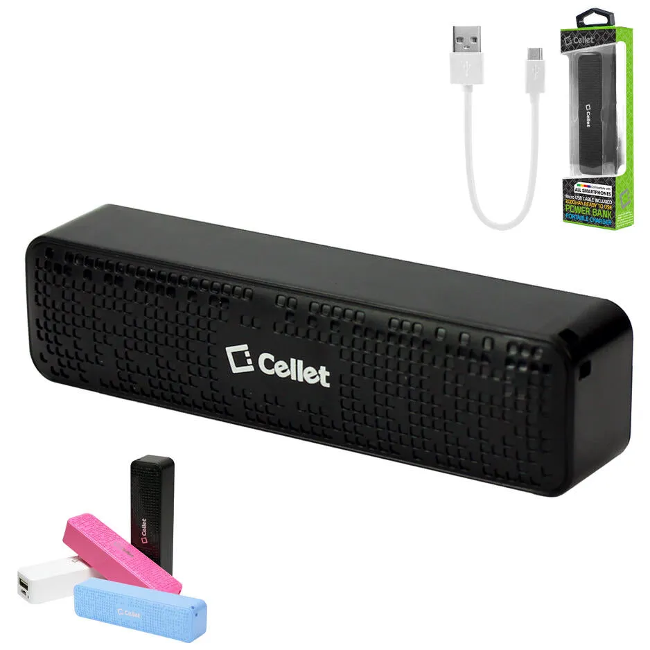 Power Bank #2 = 2000mAh Power Bank Portable Charger for Apple and Android Devices - Black