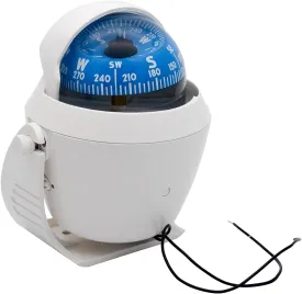 Sea Marine Compass with Mount Compasses Ball Waterproof for Boat Caravan White Sea Marine Compass with Mount for Boat Caravan Truck Car Navigation Compass Boat Sea Marine