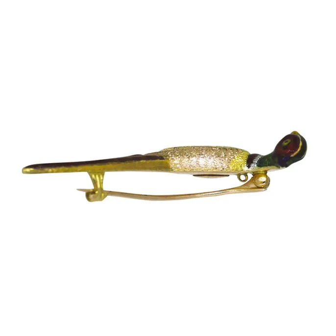 Victorian Pheasant Brooch